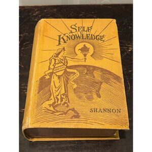 Self Knowledge Companion to Know Thyself Illustrated 1913 Hardcover Book Shannon